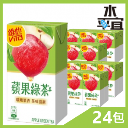維他蘋果綠茶 250ml x24包