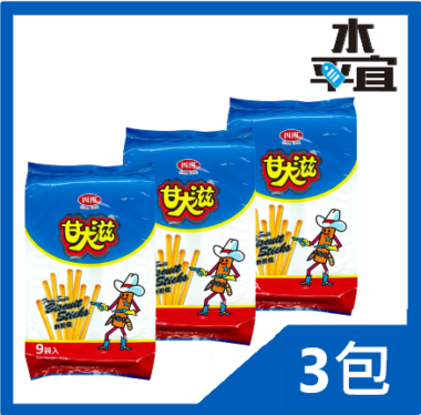 甘大滋餅乾條家庭裝 17g (9袋入) X 3 Packs - Vmart 水平宜