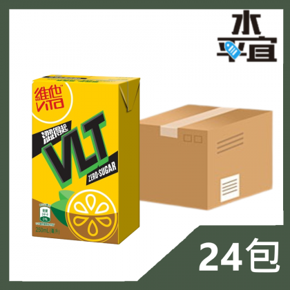 維他ZERO-SUGAR檸檬茶 250ml x24包