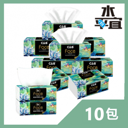 潔柔 – 藝術油畫4層抽紙 80抽 x10包 (平行輸入)