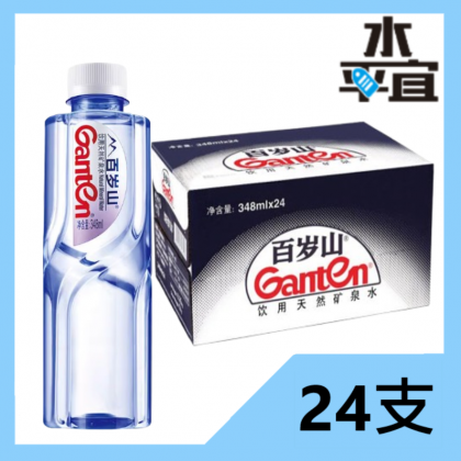 景田 百歲山天然礦泉水348ml x 24支
