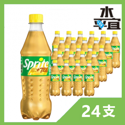 雪碧檸檬茶味汽水 500ml x24支