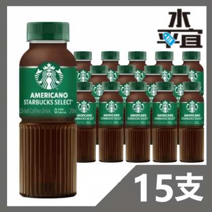 星巴克 美式咖啡 270ml x 15支